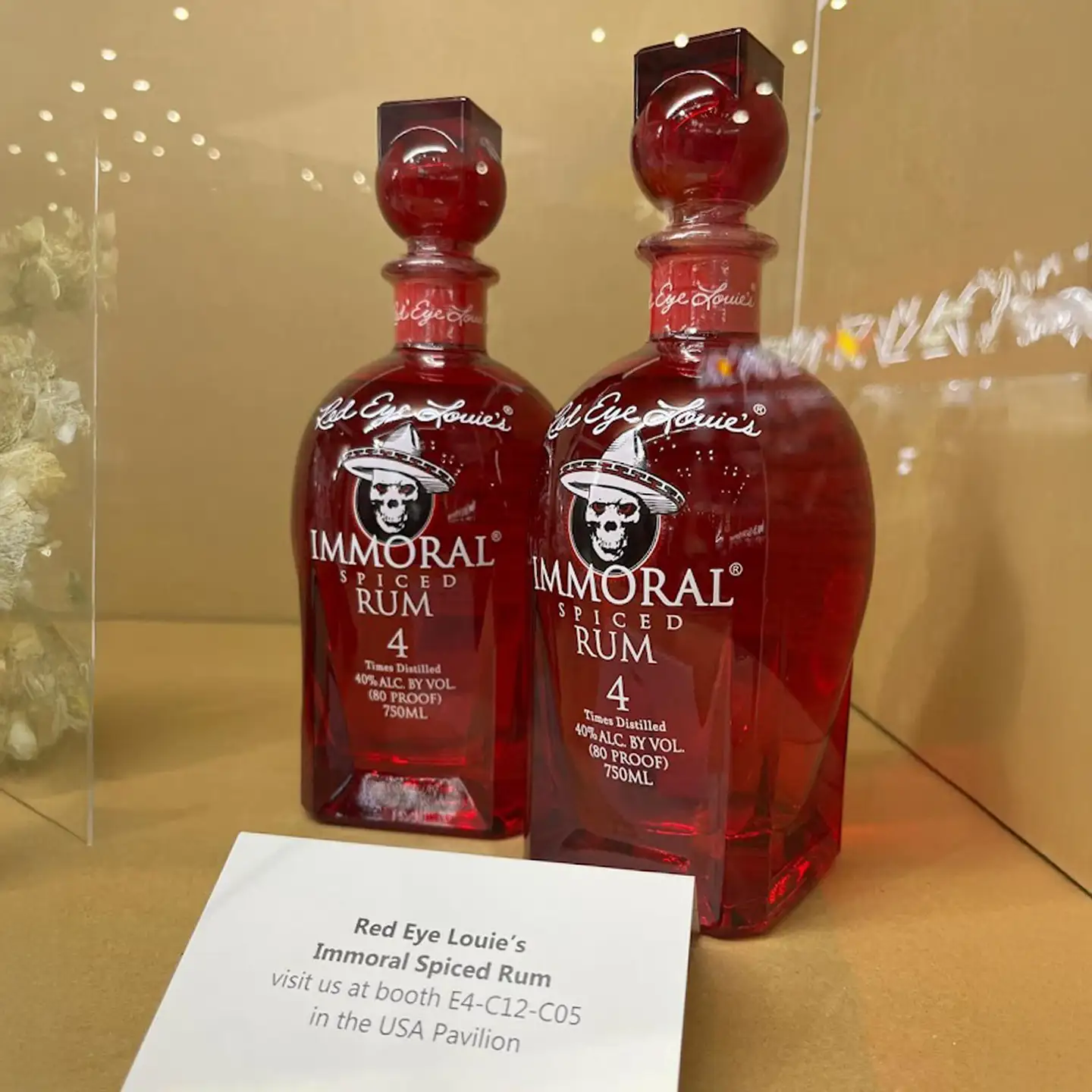 Red Eye Louies Booth at foodex 2026 japan