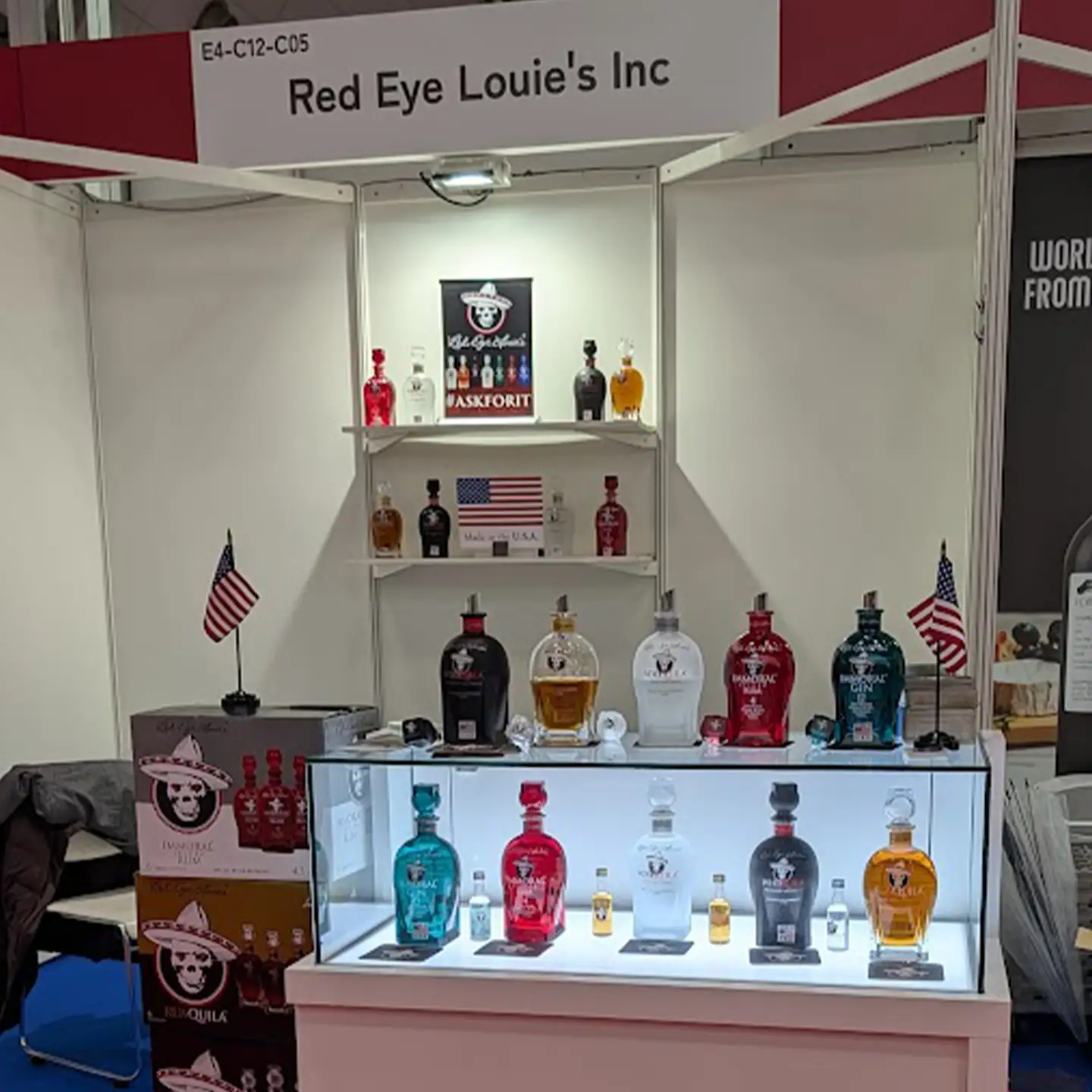 Red Eye Louies Booth at foodex 2026 japan