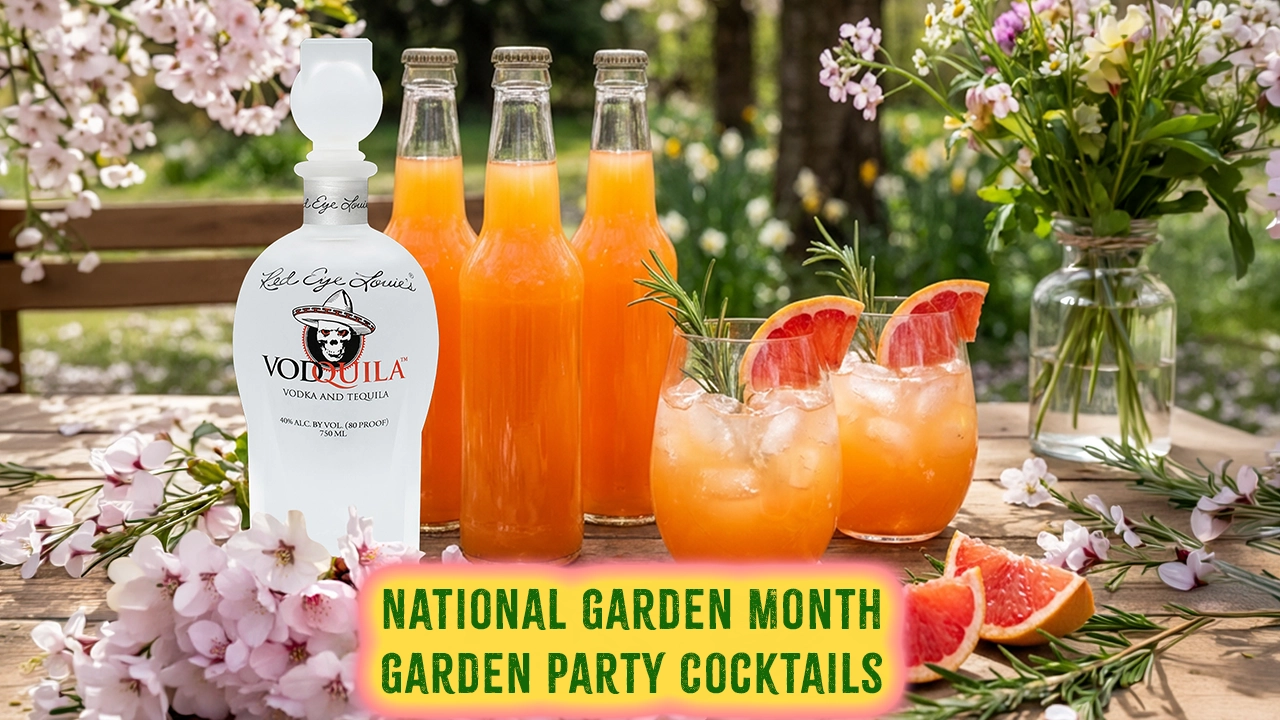 National Garden Month Maryland Style Cocktails