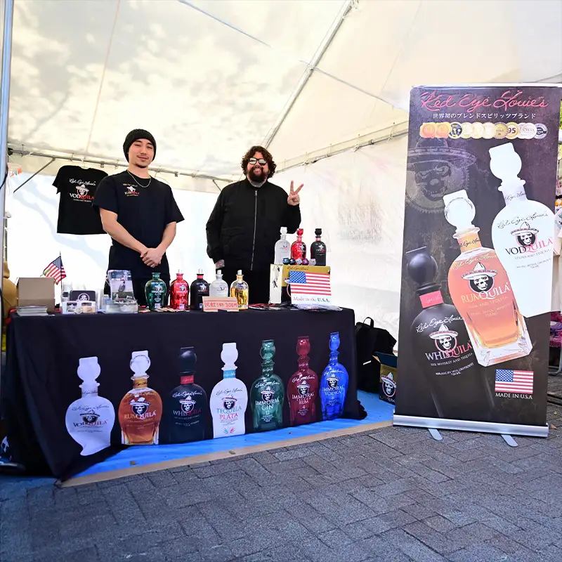 Red Eye Louies Booth at foodex 2026 japan