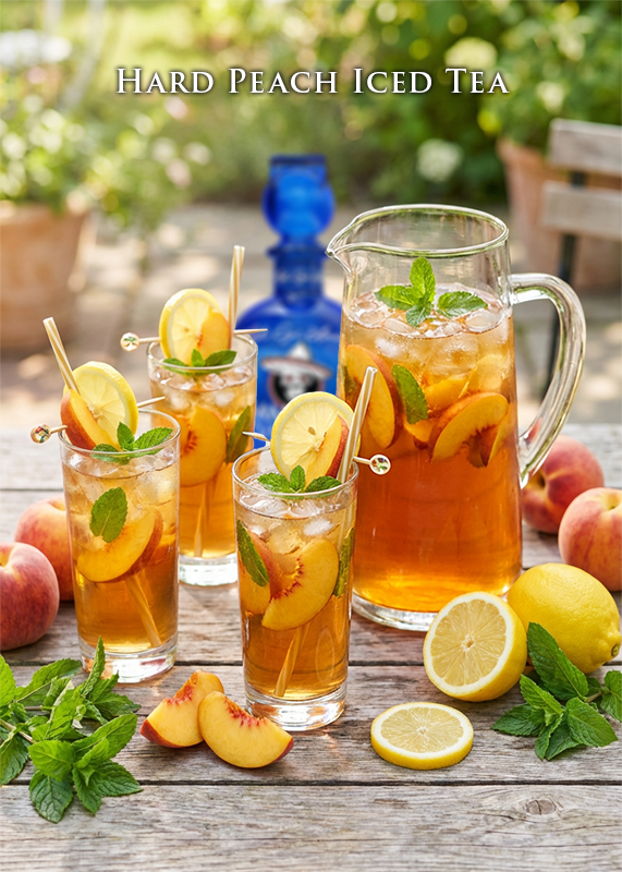 6-11 Hard Peach Iced Tea Maryland Style Cocktails