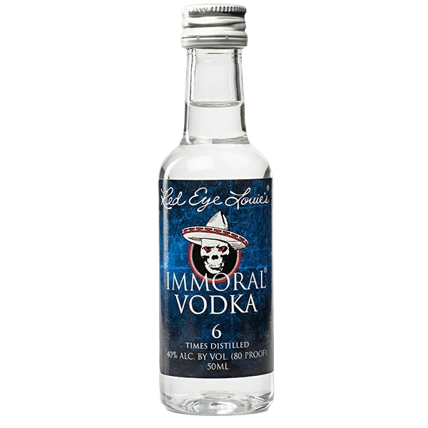 Immoral Vodka Premium Vodka Bottle